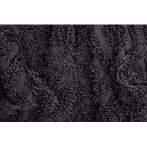 Kleva bomullsteppe - Mørk grå Kleva bomullsteppe - Mørk grå