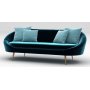 Matilda 3-seters sofa - Petroleumsbl