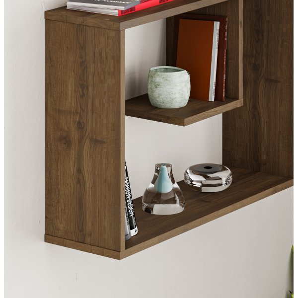 Laby vegghylle - Brun