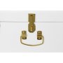 Matteus koffert X 2 (hvit | messing) + Mbelftter