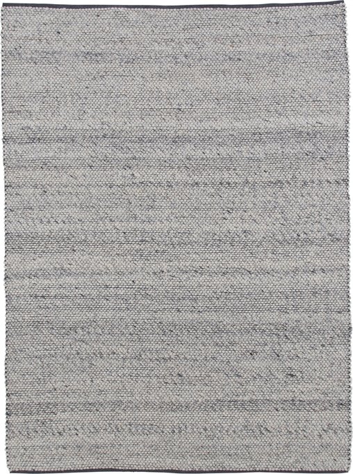 Teppe Allison 240x170 - Sølvfarget Ull