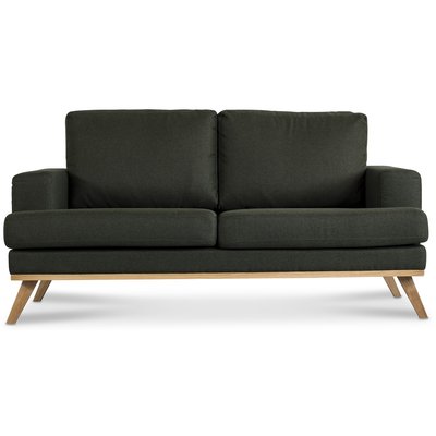 Ventura 2-seter sofa - Mrkegrnn
