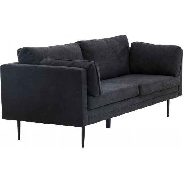 Boom 3-seters sofa - Sort Boom 3-seters sofa - Sort