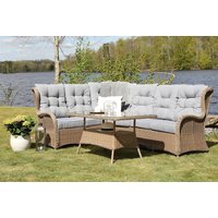 Orleans utemøbelgruppe høy rygg 2-H-3 - Natur Orleans utemøbelgruppe høy rygg 2-H-3 - Natur