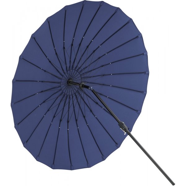 Palmetto parasoll - Sort/Blå Palmetto parasoll - Sort/Blå