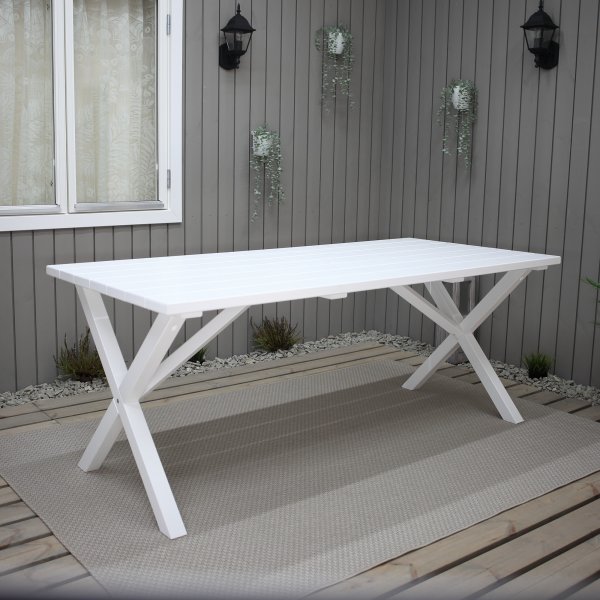 Spisebord Scottsdale 190 cm - Hvit