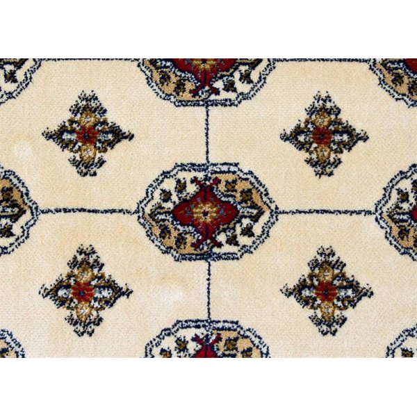 Kunstsilketeppe Puri - Ivory