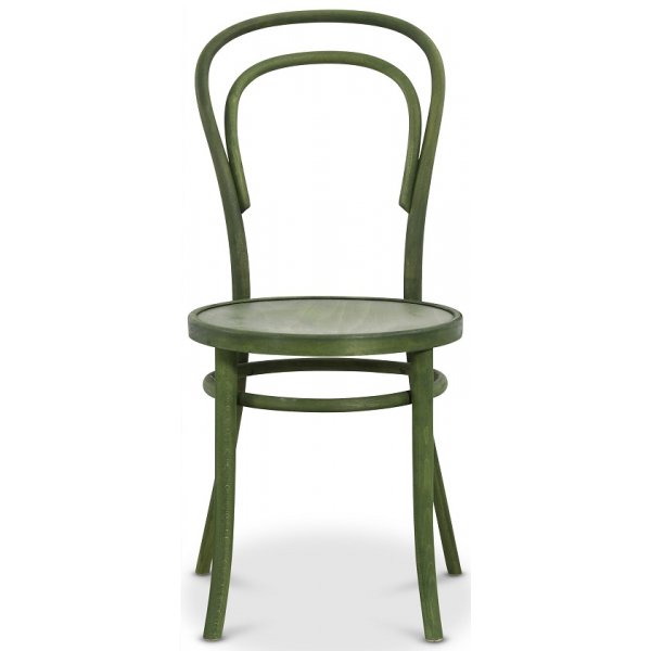 Bentwood Stol No14 Klassiker - Grnn beiset