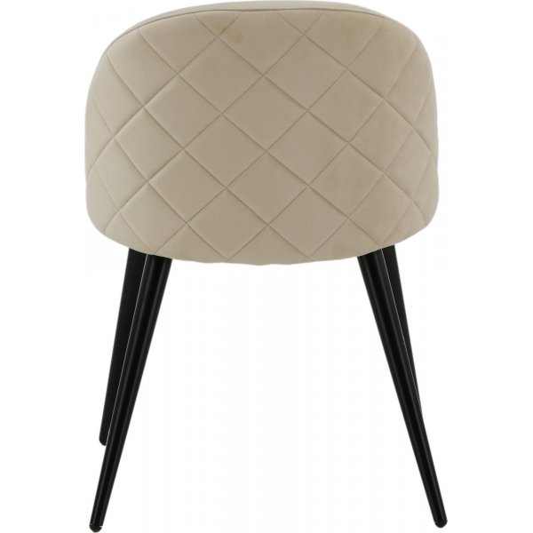 Alice spisestol - Beige flyel