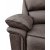 Reclinerlenestol Riverdale - Brun (Mikrofiber) + Tekstilrens for mbler