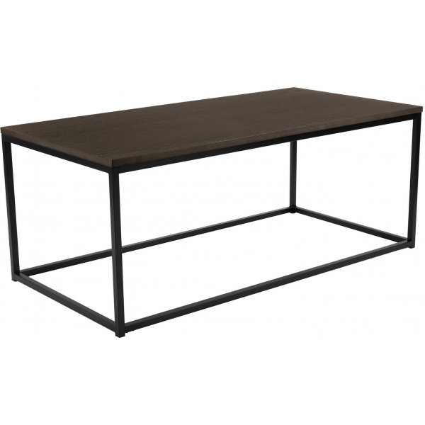 Natalie salongbord 120 cm - Mrk brun eikefiner