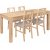 Filo spisebord 159,8-299,5 x 90 cm - Sonoma eik