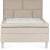 Hilton Deluxe seng 90200 cm - Beige