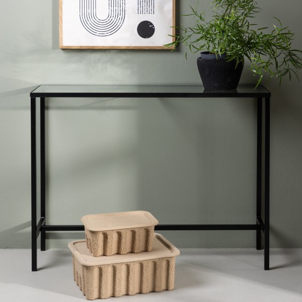 Dipp konsollbord 100 x 30 cm - Sort Dipp konsollbord 100 x 30 cm - Sort