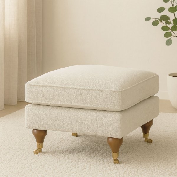 Bouclé fotskammel - Howard Bouclé fotskammel - Howard