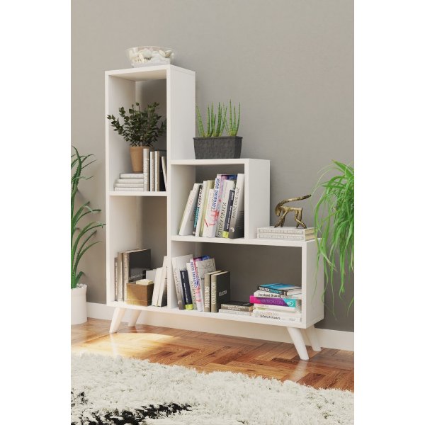 Nisa bokhylle - Hvit Nisa bokhylle - Hvit