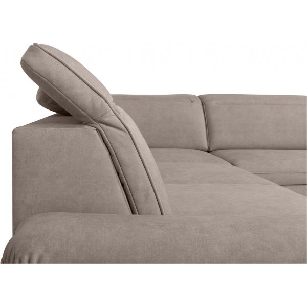 Darby hj�rnesovesofa h�yre - Beige