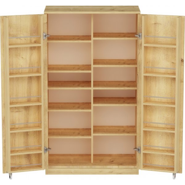 Paose garderobe - Eik Paose garderobe - Eik