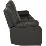 reclinersofa Rochelle - Svart PU
