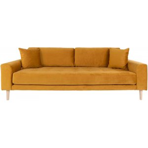 Lido 3-seters sofa - Gul