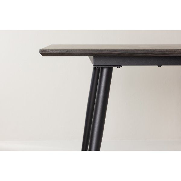Keholmen spisebord 220 x 100 cm - Sort/Brun Keholmen spisebord 220 x 100 cm - Sort/Brun