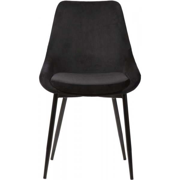Parade spisestol - Svart fløyel Parade spisestol - Svart fløyel