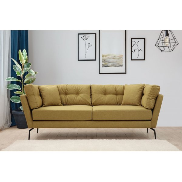 Mapa 3-seters sofa - Grønngul Mapa 3-seters sofa - Grønngul