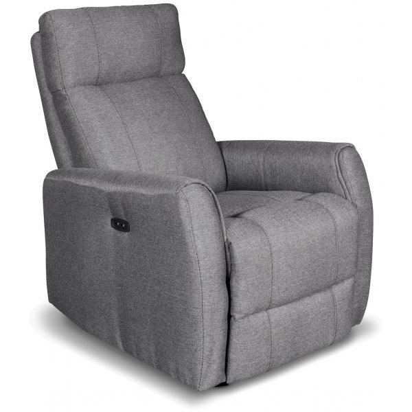 Enjoy Elof El-Recliner - Lenestol i grtt stoff