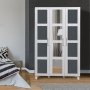 Hedera garderobe 2 - Hvit/antrasitt