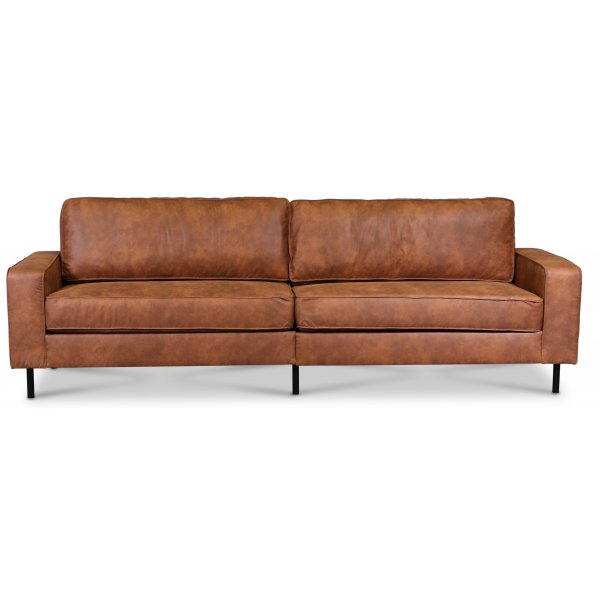 Sandö 3,5-seter sofa 260 cm - Cognac økolær Sandö 3,5-seter sofa 260 cm - Cognac økolær