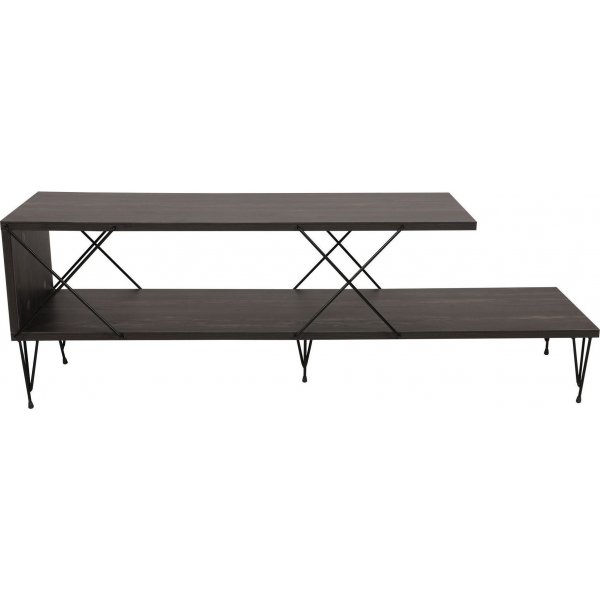 Street mediebenk - Mørkebrun Street mediebenk - Mørkebrun