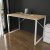 Layton skrivebord 120 x 60 cm - Hvit/eik