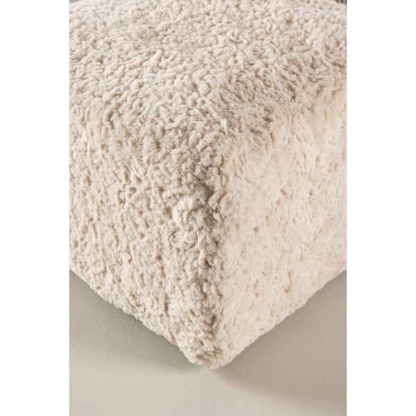 Frankie puff 50 x 50 cm - Beige teddy Frankie puff 50 x 50 cm - Beige teddy