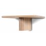 Posh vegghengt nattbord - whitewash