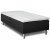 Comfort justerbar seng (svart) - Valgfri bredde