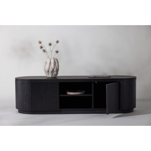 Fjllbacka mediabenk - Svart