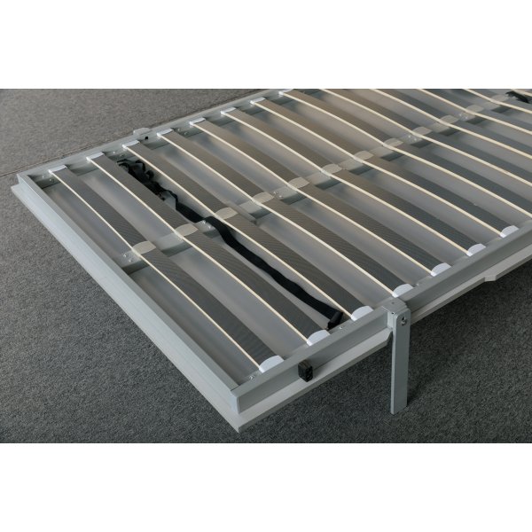 Veggseng 140×200 cm vertikal - Grå - Compact Living Veggseng 140×200 cm vertikal - Grå - Compact Living