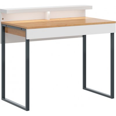 Darin skrivebord 100,2 x 57 cm - Eik/hvit