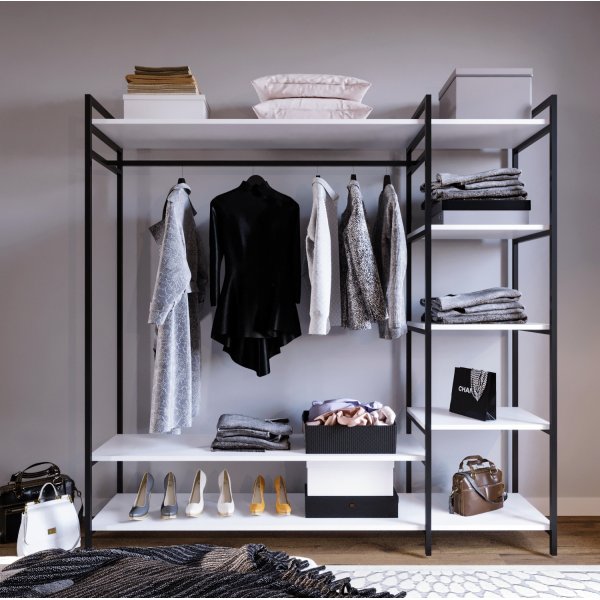 Pamir garderobe - Hvit