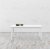 Paris spisebord 180 x 95 cm - Hvit