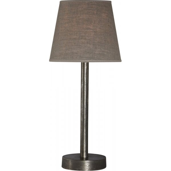 Columbus bordlampe - Rustikk slv - 46 cm