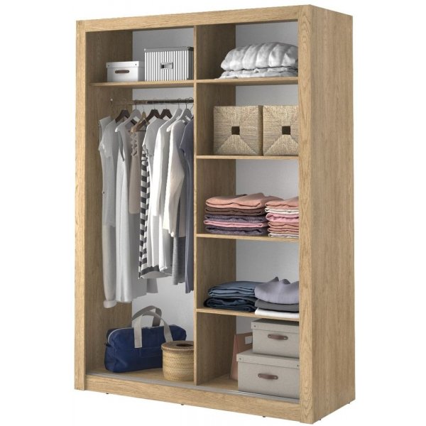 Mervyn garderobe 150 - Shetland eik Mervyn garderobe 150 - Shetland eik