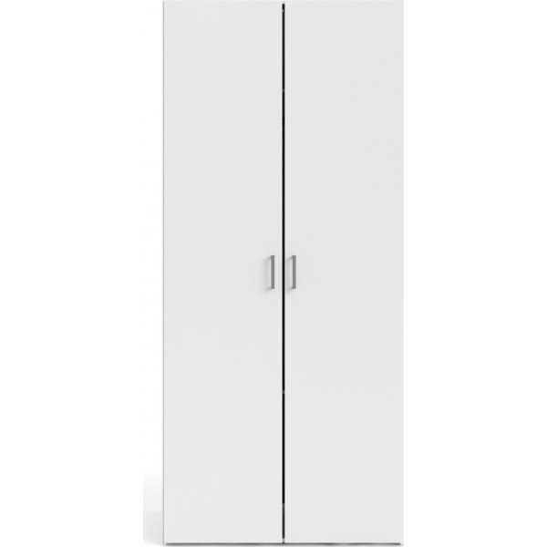 Romgarderobe med 2 dører - Hvit Romgarderobe med 2 dører - Hvit