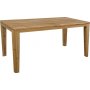 Alaska spisebord 160x90 cm - Oljet eik + Tekstilrens for mbler