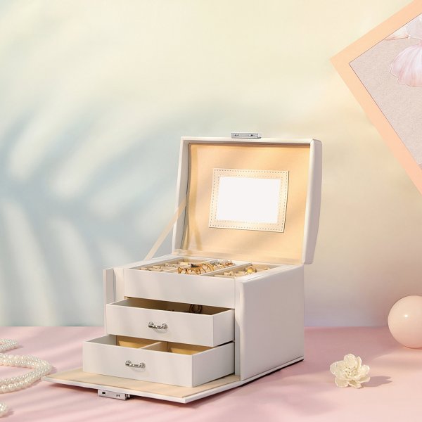 Jessi sminkeboks - Hvit