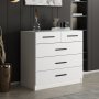 Orizzo kommode 90 x 47 cm - Hvit