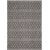 Flatvevd teppe Casey Grå/svart - 160x230 cm