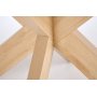 Spisebord naturfarget 120 cm
