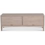 Borgholm TV-benk 126 cm - whitewash