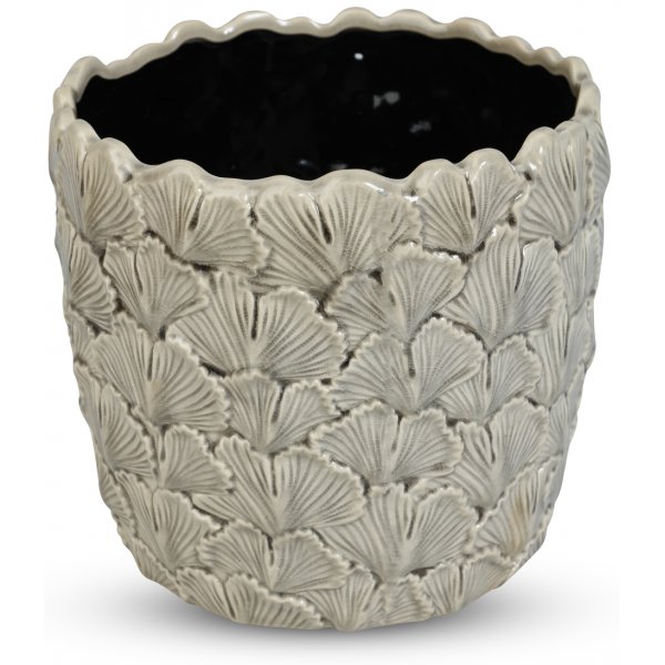 Krukke Ginkgo H19 cm - Gr